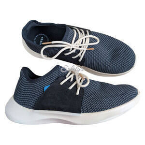 Vessi Everyday Classic Mens 9 Midnight Black Off White Vegan Waterproof Sneaker